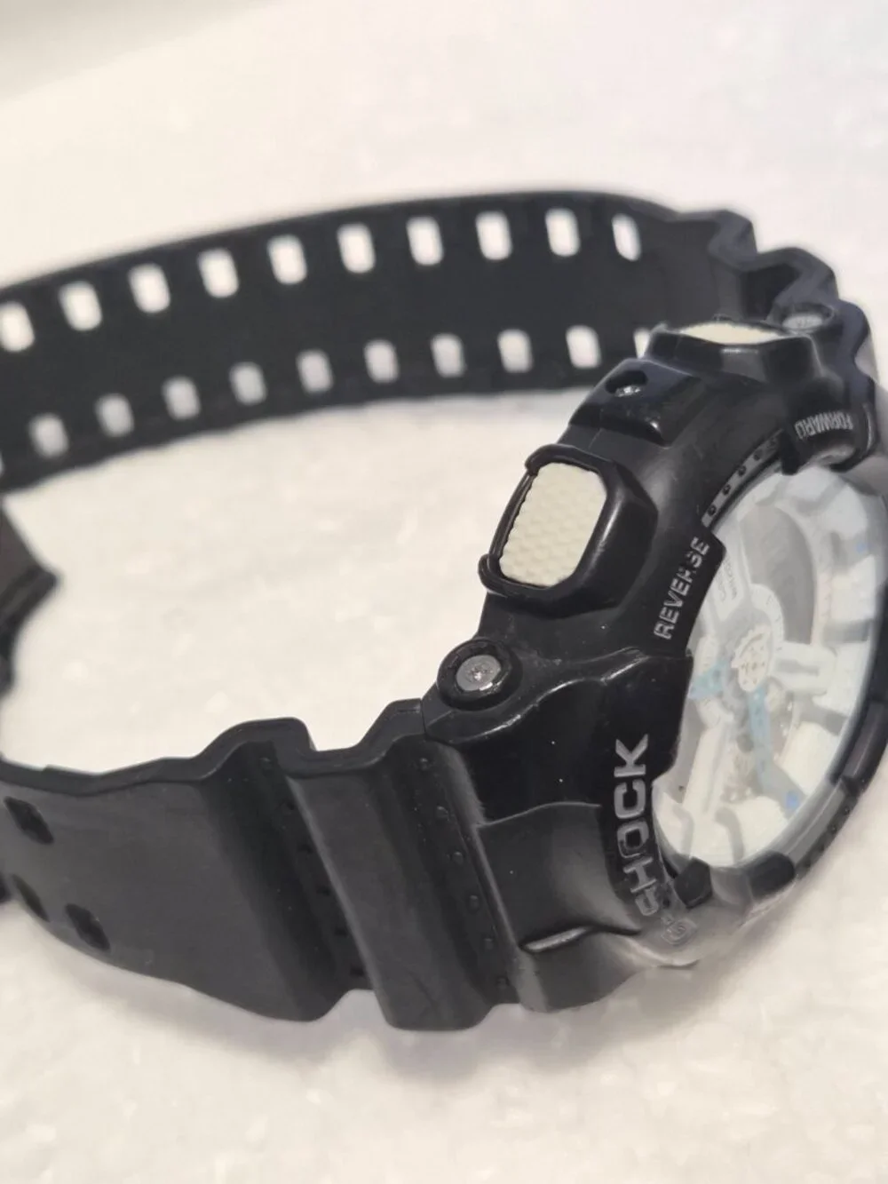 Casio G Shock Black analog and digital GA-110